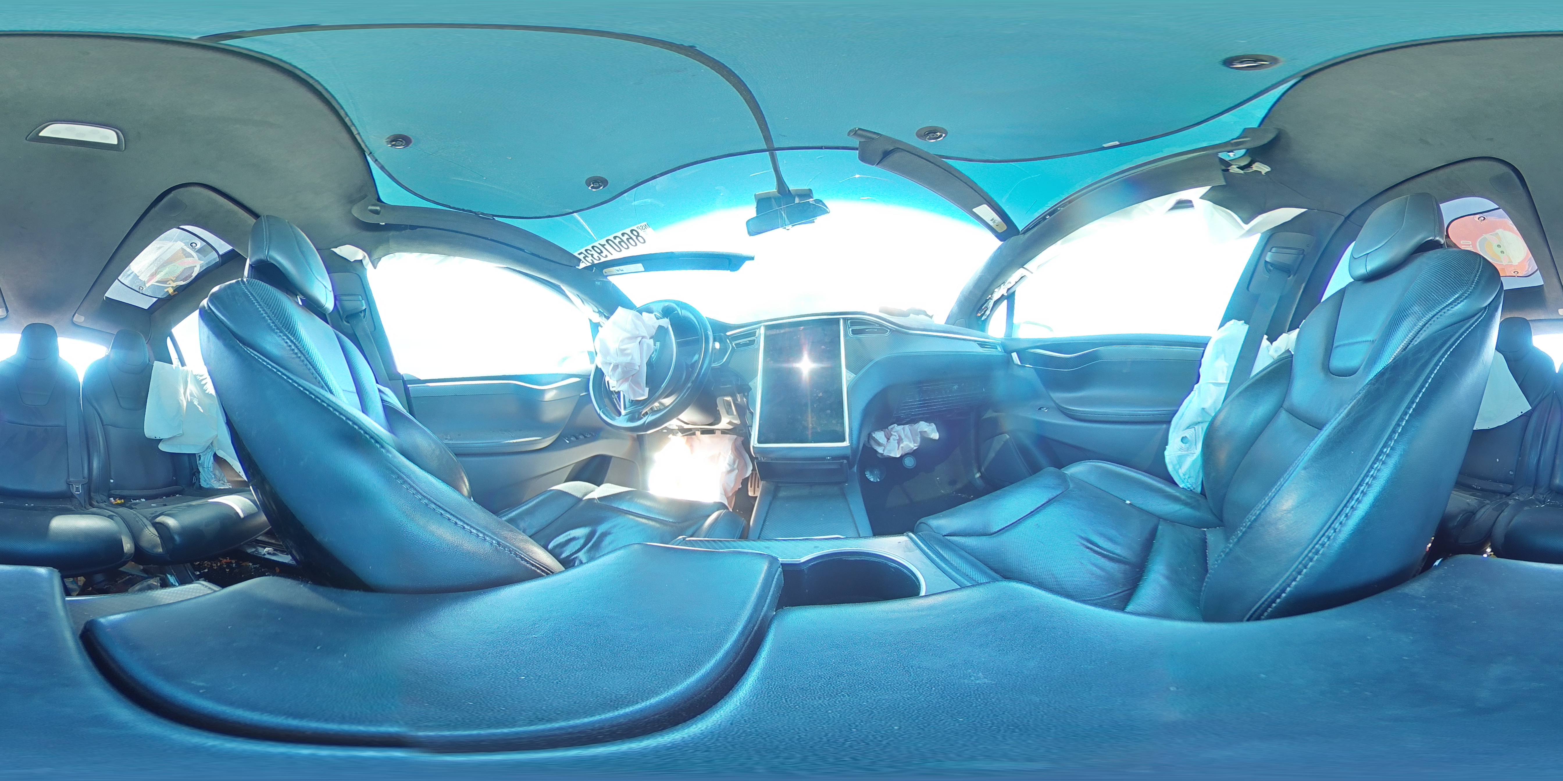 2016 Tesla Model X VIN: 5YJXCAE48GF000699 Lot: 86601935