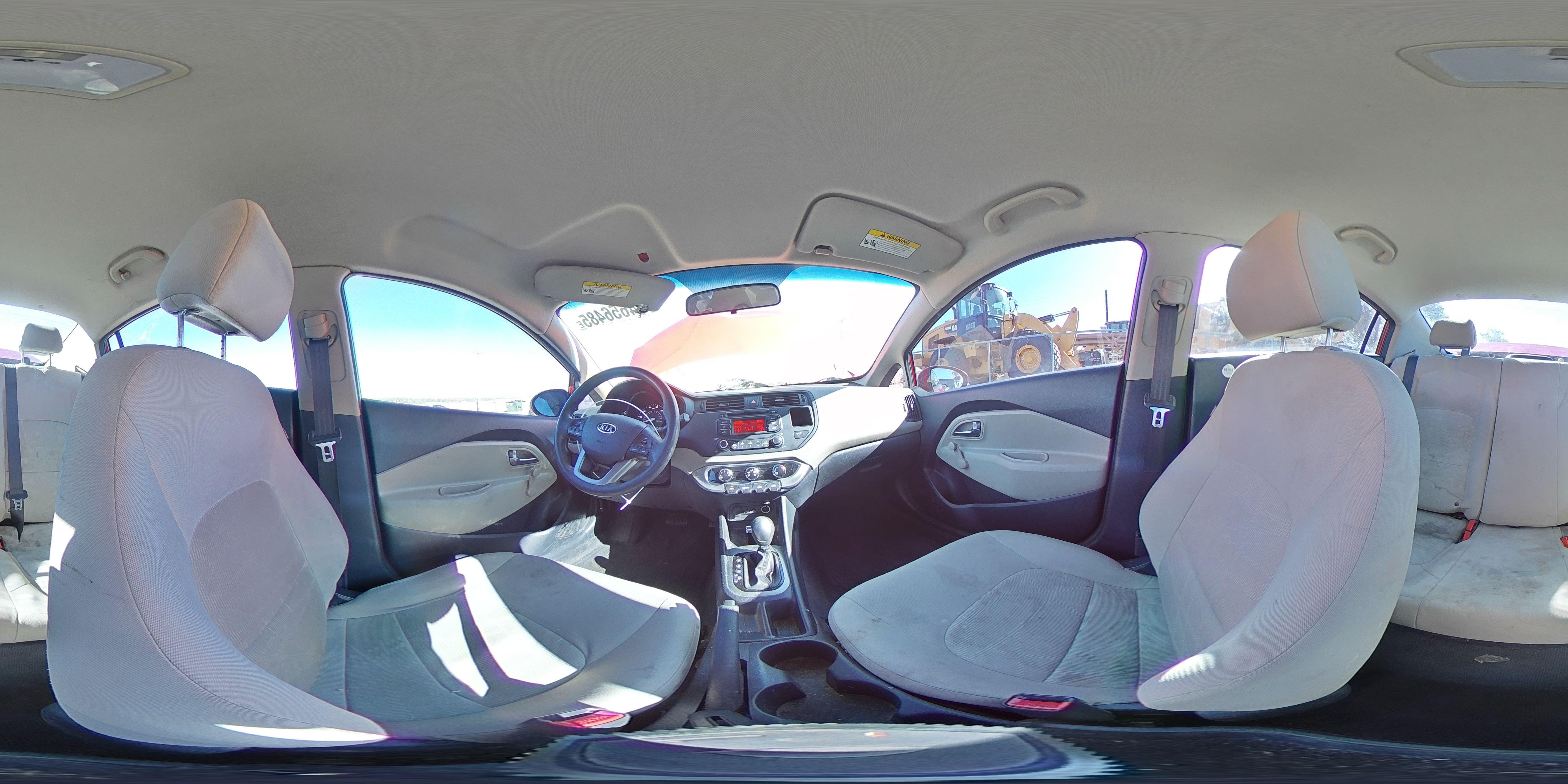 2012 Kia Rio Lx VIN: KNADM4A32C6076453 Lot: 84656485