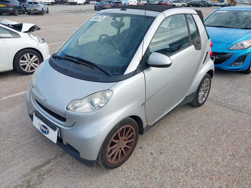 2008 SMART FORTWO CABRIO PASSION 2DR AUTO for sale at Copart SANDWICH