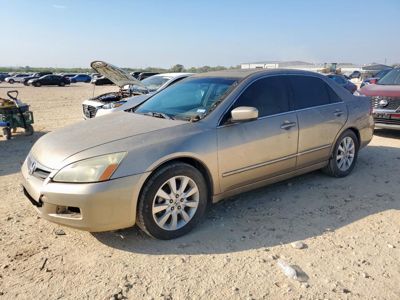 2007 Honda Accord Ex VIN: 1HGCM665X7A055777 Lot: 86133775