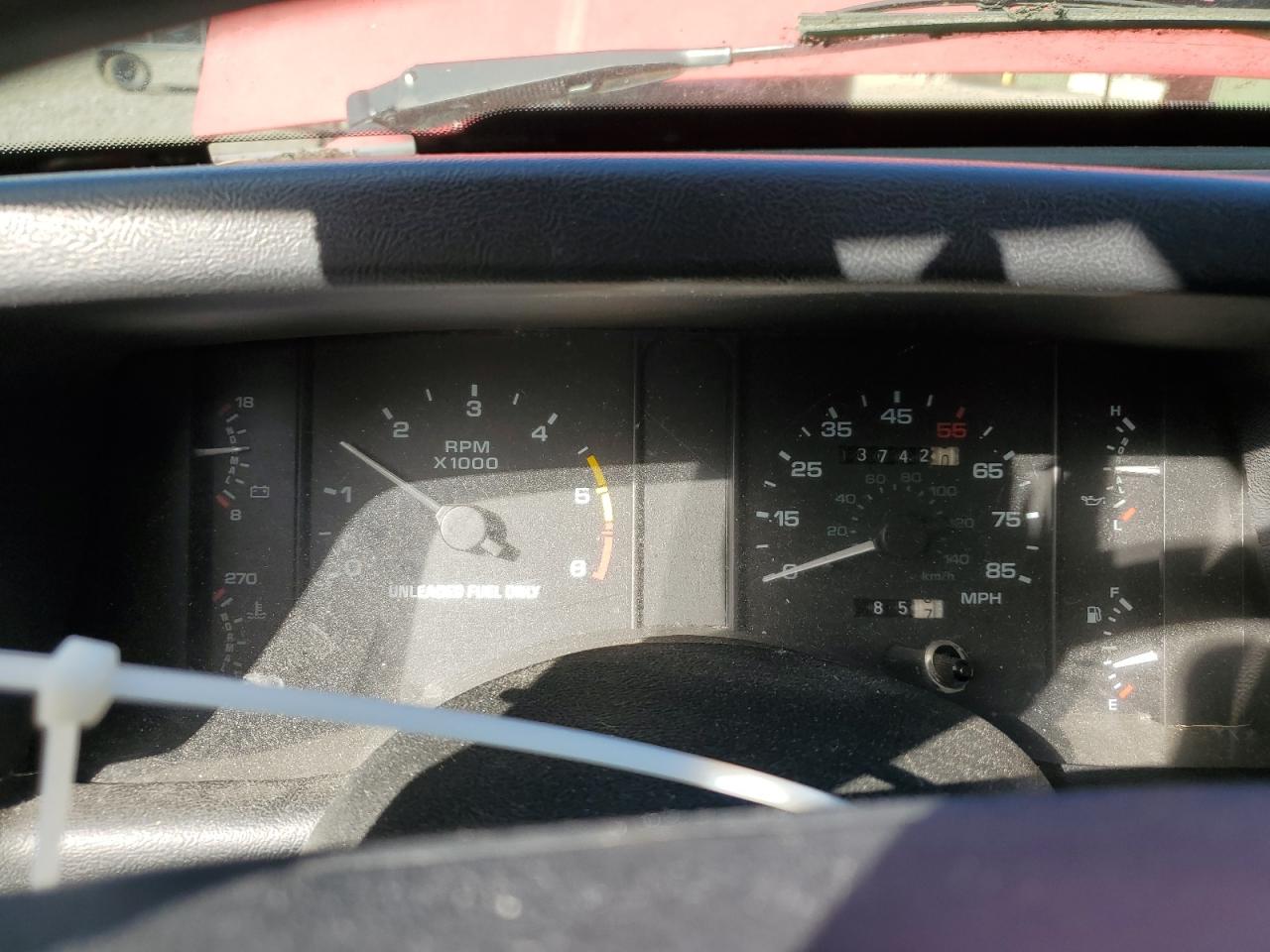 1993 Ford Mustang Lx VIN: 1FACP44M6PF147529 Lot: 85751565