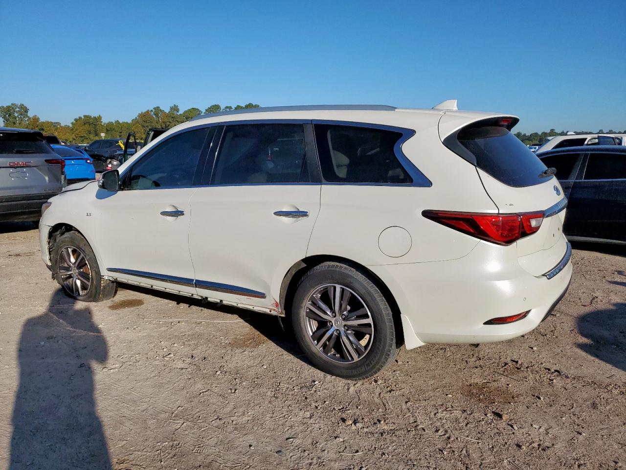 2017 Infiniti Qx60 white null gas 5N1DL0MM1HC544258 photo #3