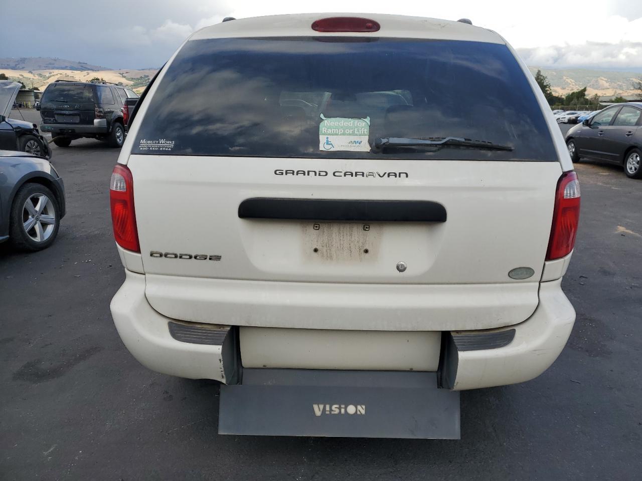 2006 Dodge Grand Caravan Se VIN: 1D4GP24R46B578875 Lot: 82504295