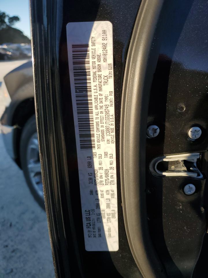 2016 Ram 1500 Laramie VIN: 1C6RR7JT1GS205749 Lot: 90330815