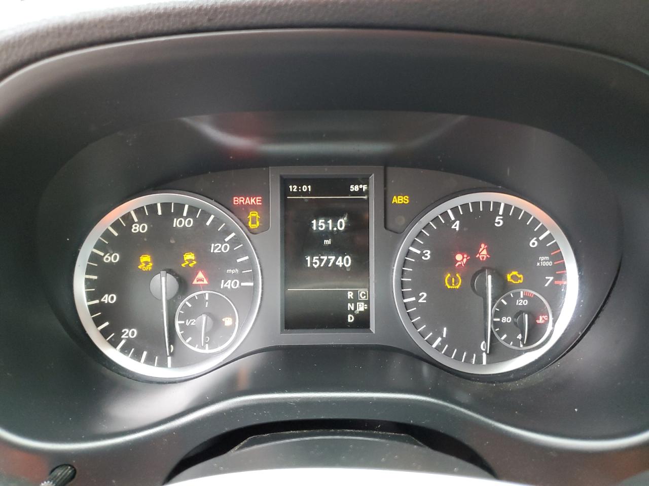 2018 Mercedes-Benz Metris VIN: WD4PG2EE7J3393947 Lot: 87001285