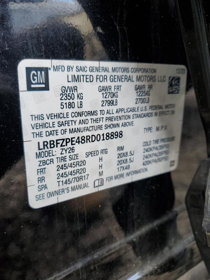 2024 Buick Envision Essence VIN: LRBFZPE48RD018898 Lot: 89642025