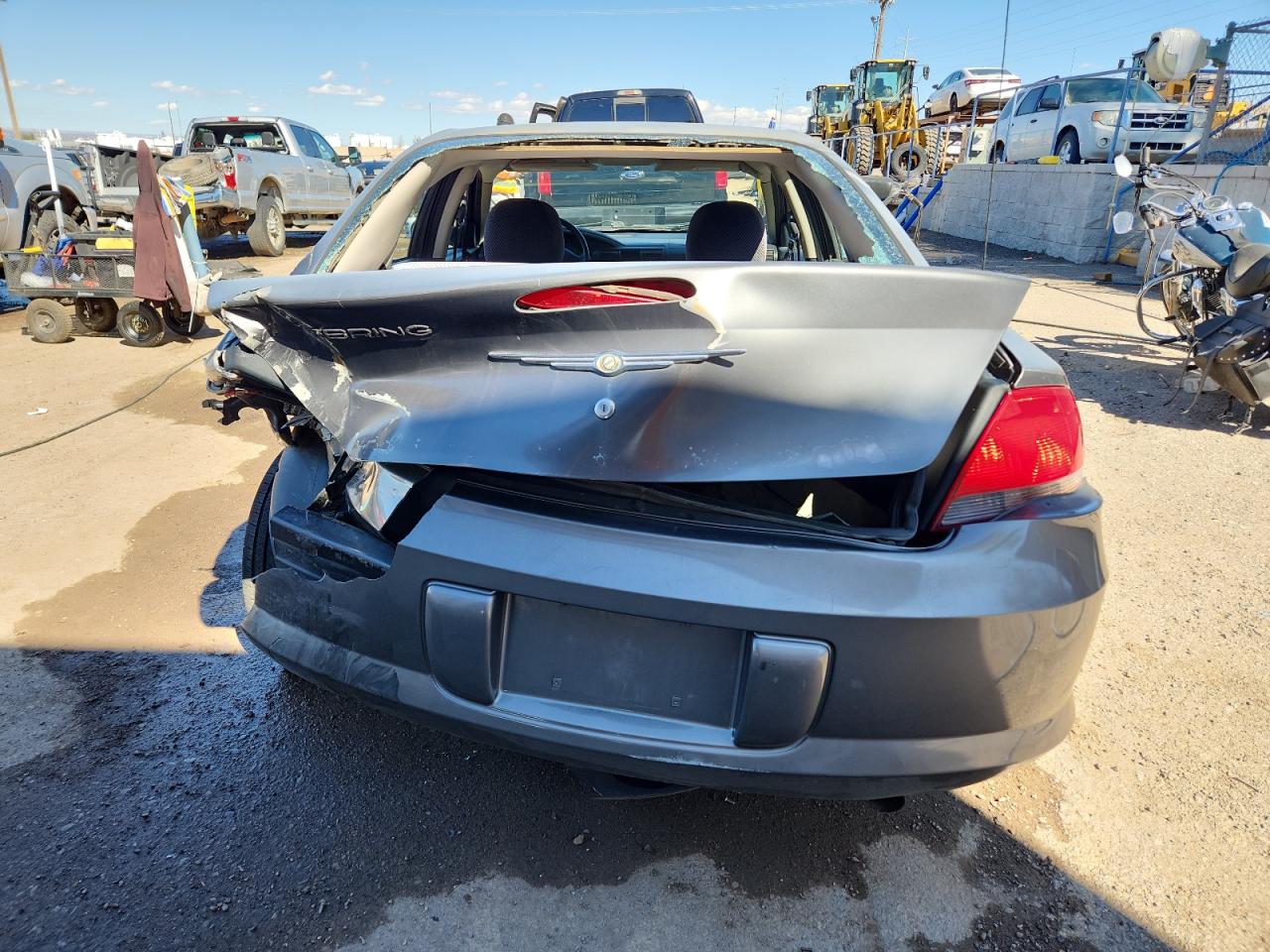 2005 Chrysler Sebring VIN: 1C3EL46X85N575857 Lot: 86843955