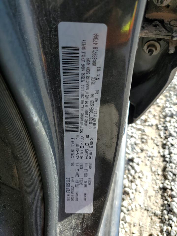 2019 Ram 1500 Big Horn/Lone Star VIN: 1C6SRFFT5KN648269 Lot: 87195825