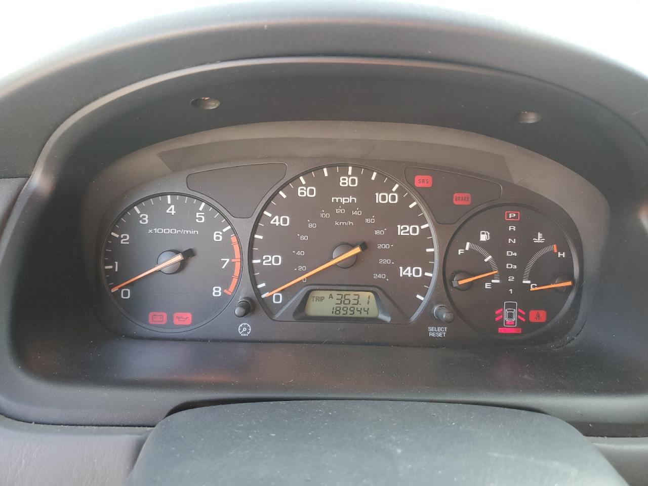 1998 Honda Accord Ex VIN: 1HGCG5656WA262537 Lot: 85391365