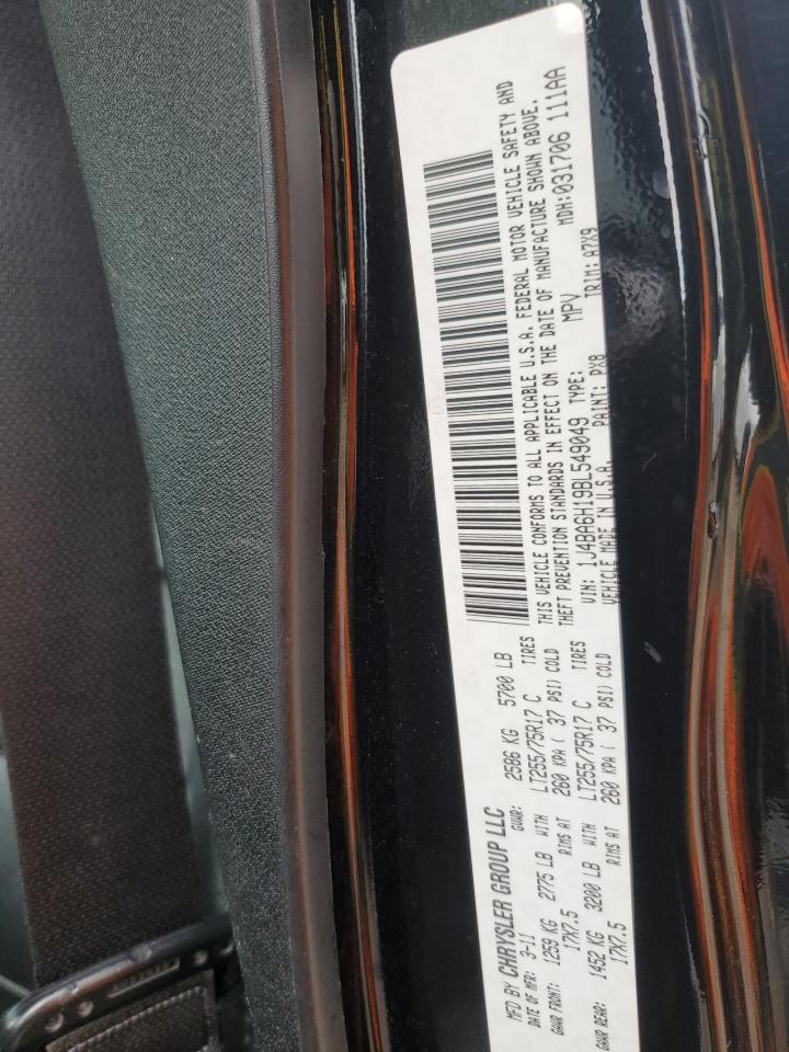 2011 Jeep Wrangler Unlimited Rubicon VIN: 1J4BA6H19BL549049 Lot: 85356935