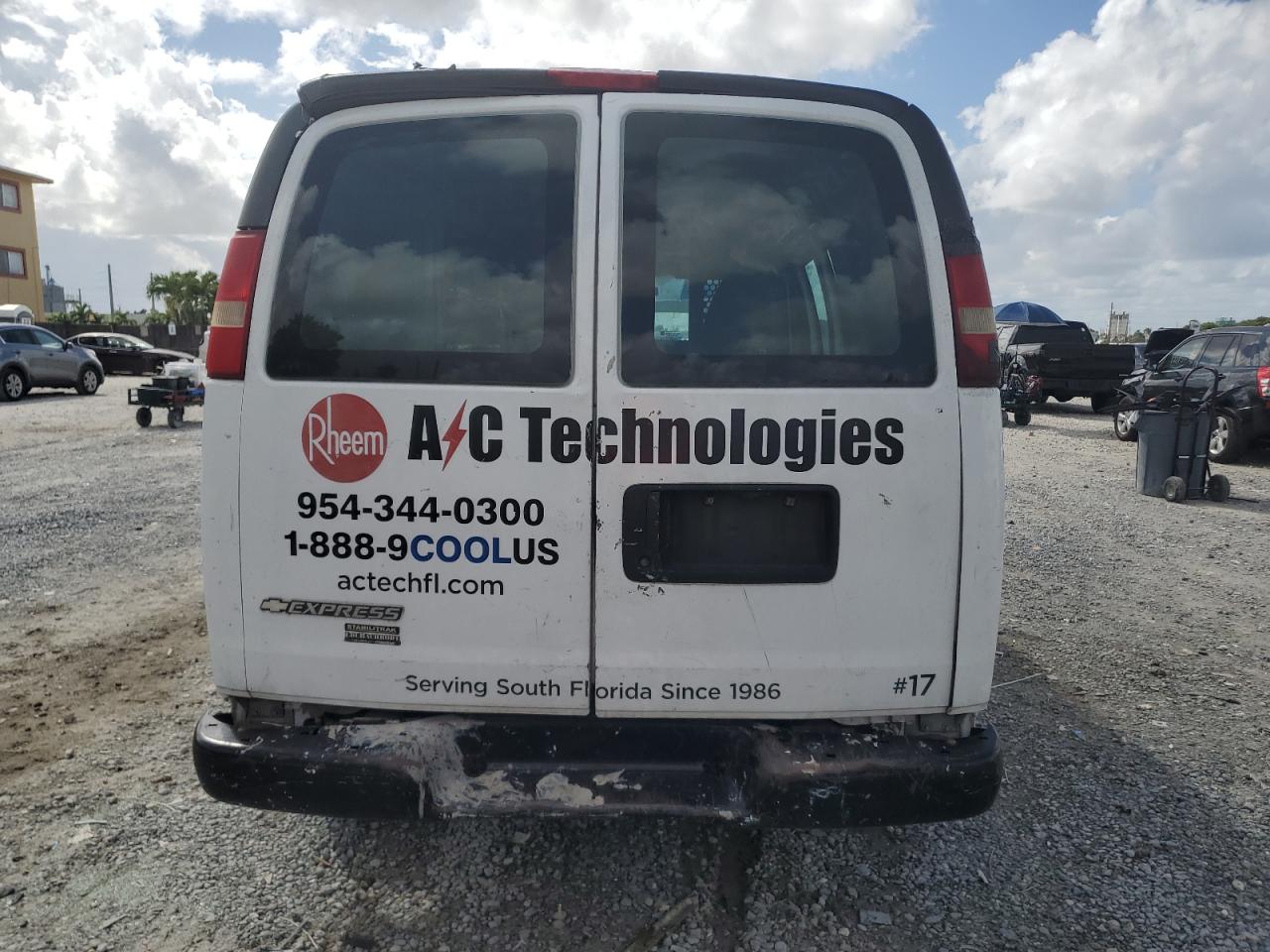 2014 Chevrolet Express G2500 VIN: 1GCWGFBA7E1205315 Lot: 82077735