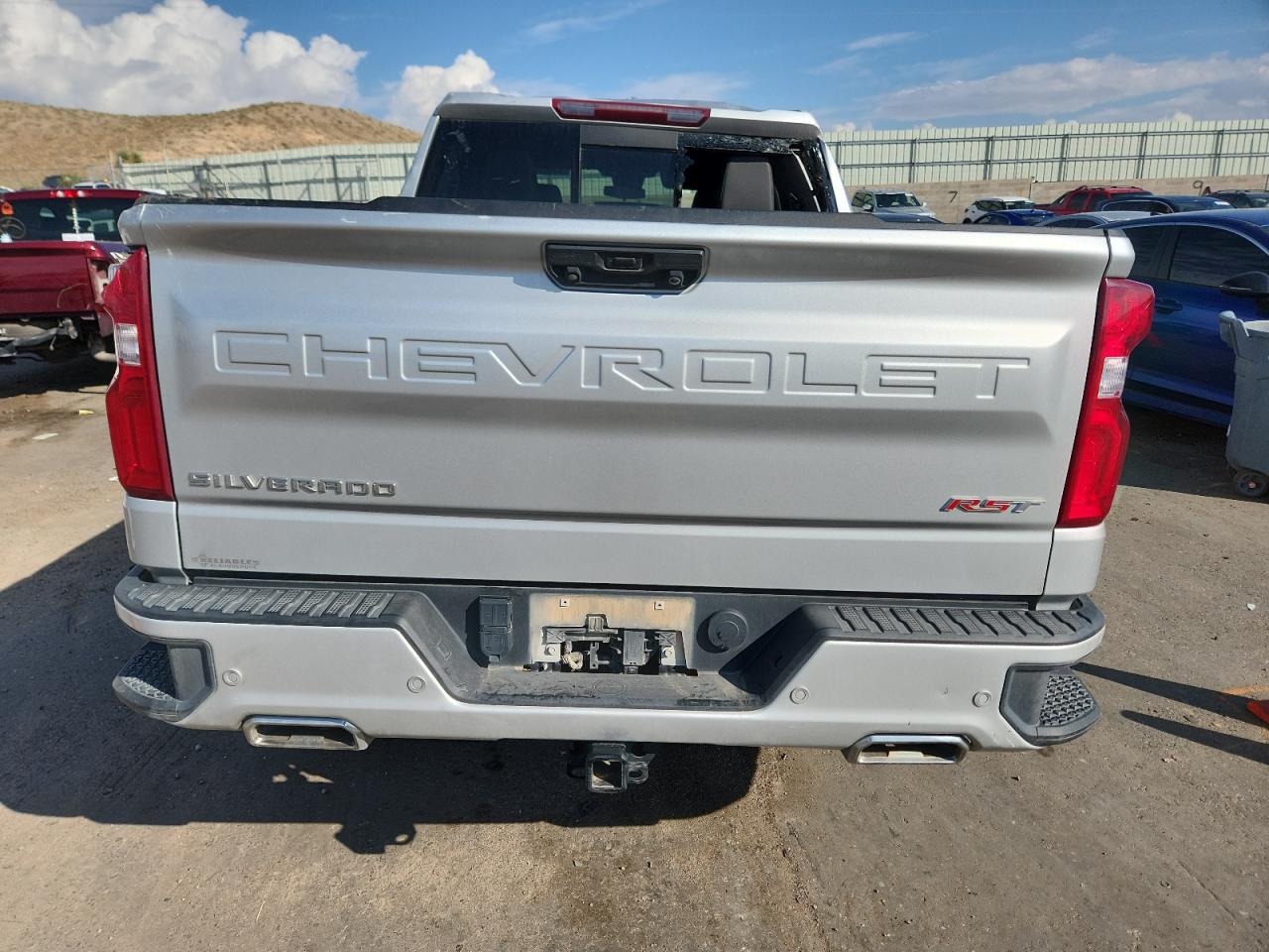 2022 Chevrolet Silverado K1500 Rst VIN: 1GCUDEED4NZ554563 Lot: 85481895