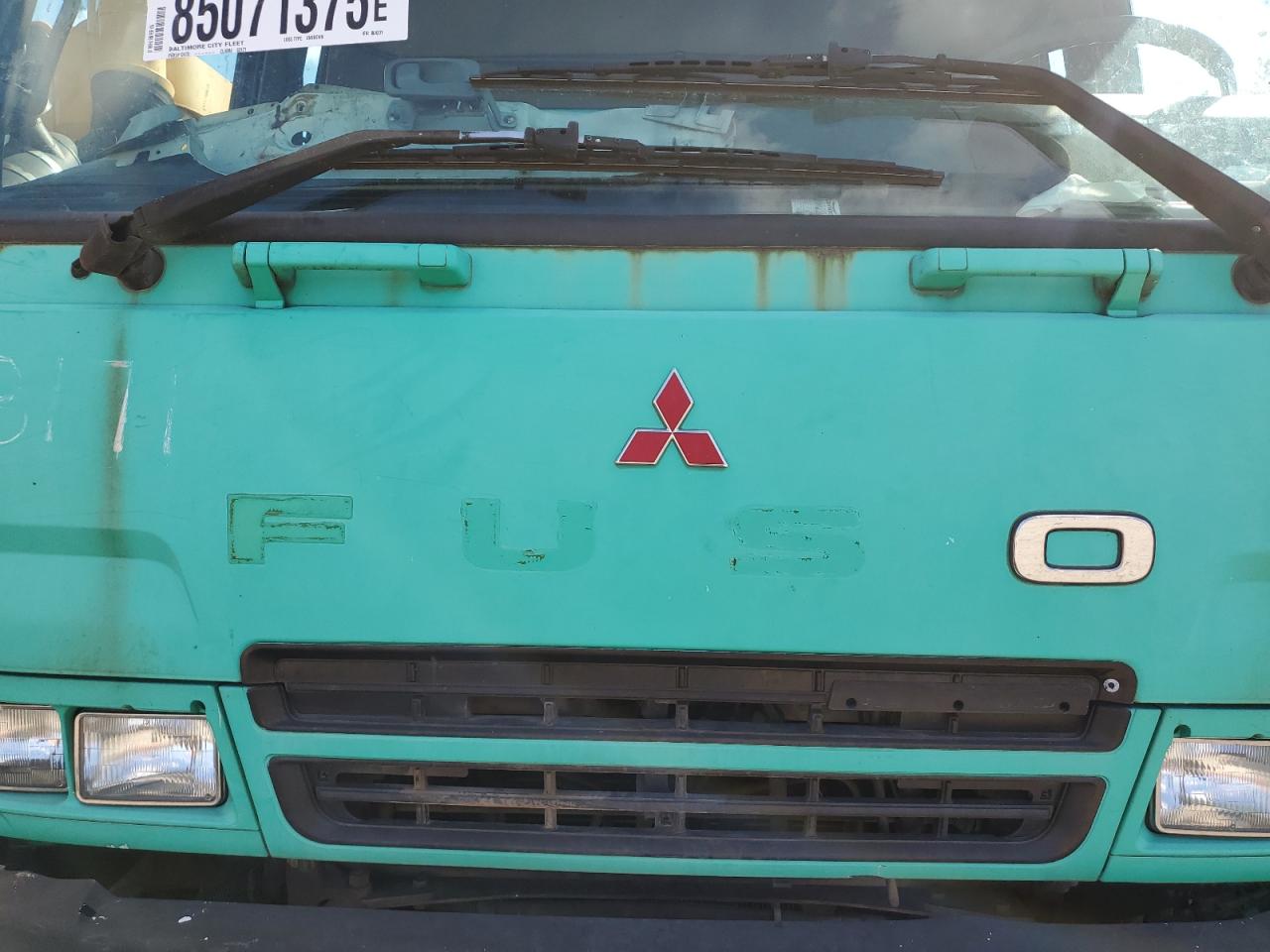 2007 Mitsubishi Fuso Fm 65F Refuse Truck VIN: JL6FJJ1EX7K004201 Lot: 85071375