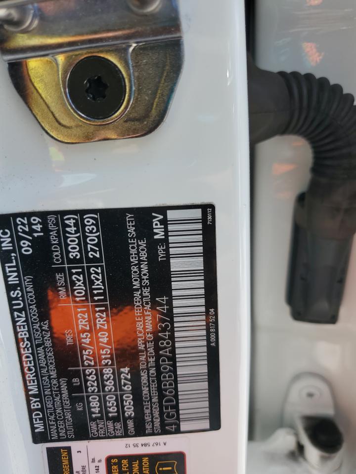 2023 Mercedes-Benz Gle Coupe Amg 53 4Matic VIN: 4JGFD6BB9PA843744 Lot: 87484255