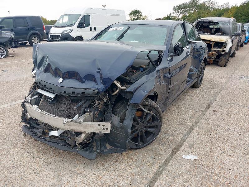 2016 MERCEDES-BENZ C200 SE  for sale at Copart SANDWICH