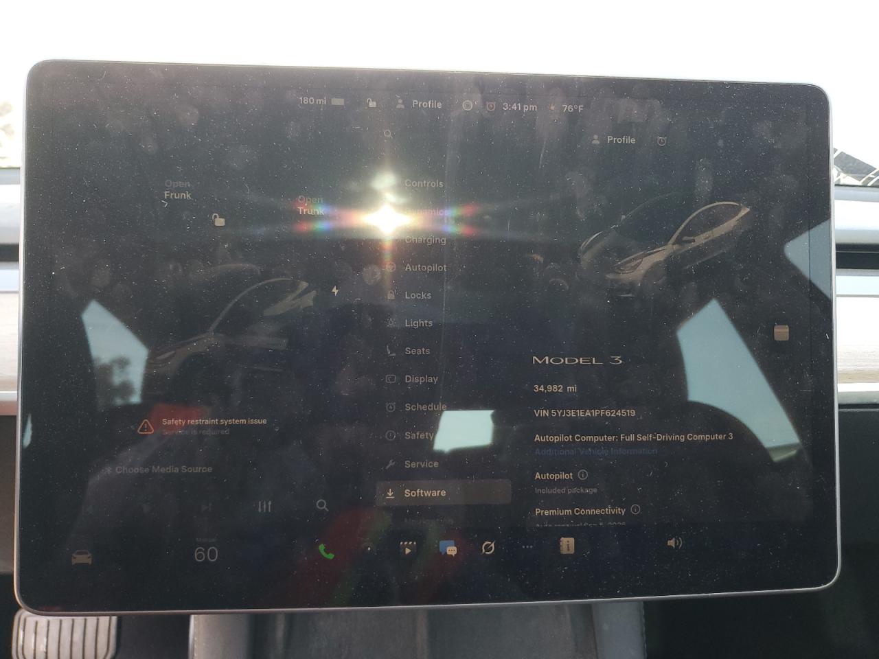 2023 Tesla Model 3 VIN: 5YJ3E1EA1PF624519 Lot: 89559615