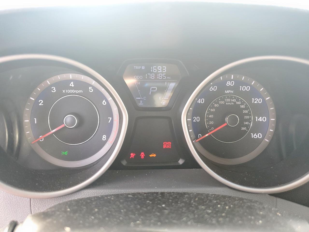 2013 Hyundai Elantra Gls VIN: KMHDH4AE7DU927387 Lot: 84922085