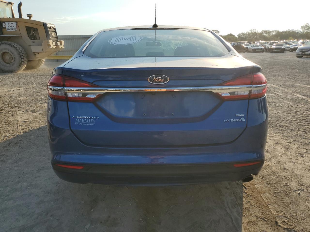 2018 Ford Fusion Se Hybrid VIN: 3FA6P0LU0JR161346 Lot: 87037185