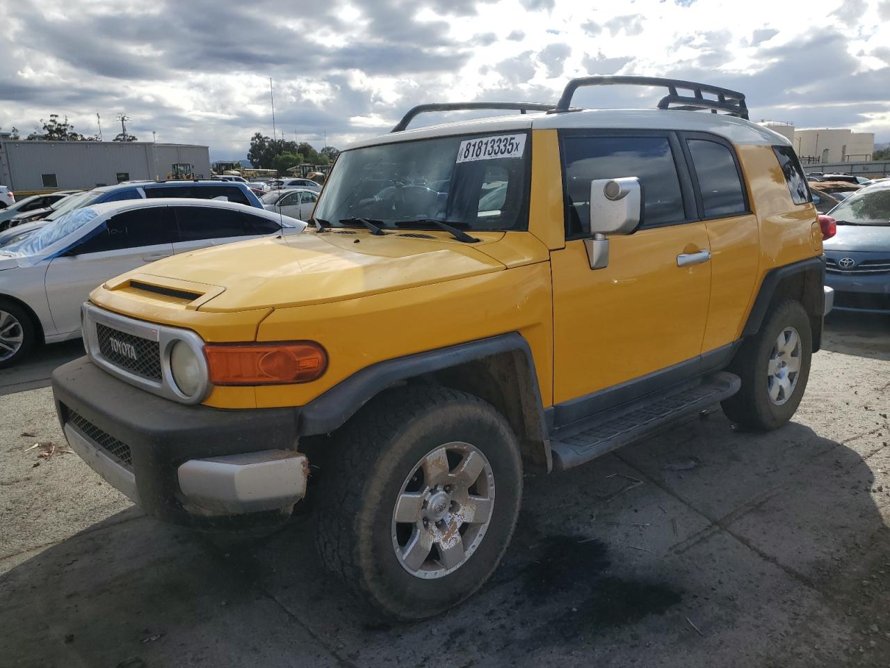 TOYOTA FJ CRUISER 2007. Lot# 81813335. VIN JTEBU11F470071679. Photo 1