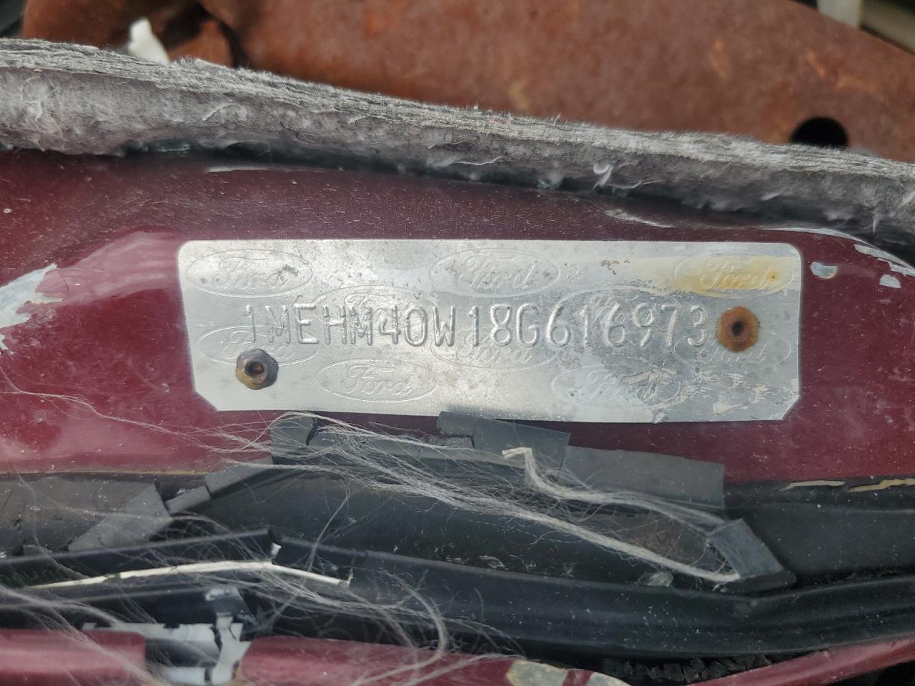 2008 Mercury Sable Luxury VIN: 1MEHM40W18G616973 Lot: 84911025