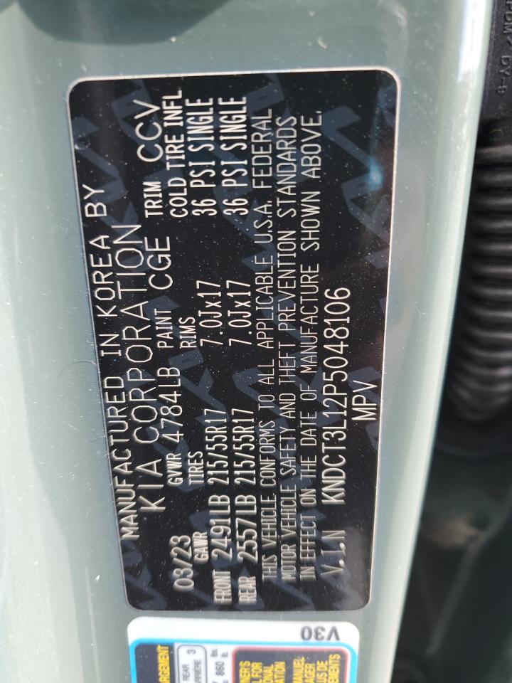 2023 Kia Niro Wave VIN: KNDCT3L12P5048106 Lot: 82550025