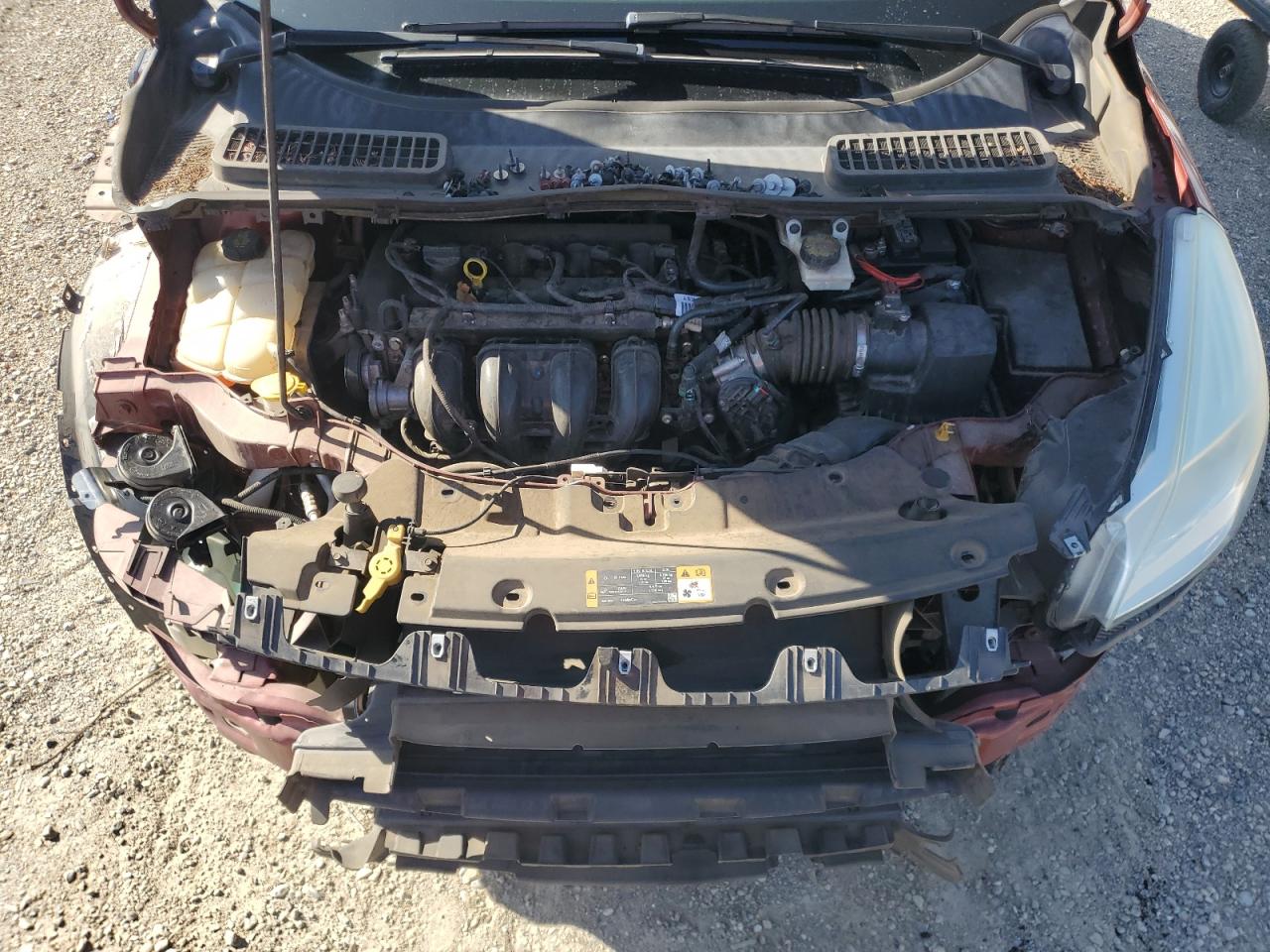 2014 Ford Escape S VIN: 1FMCU0F7XEUD17947 Lot: 82287585