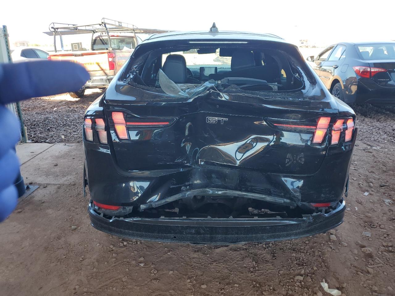 2022 Ford Mustang Mach-E Gt VIN: 3FMTK4SX7NMA01493 Lot: 84758795