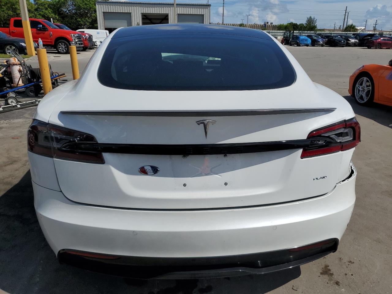 2021 Tesla Model S VIN: 5YJSA1E69MF438984 Lot: 82422215