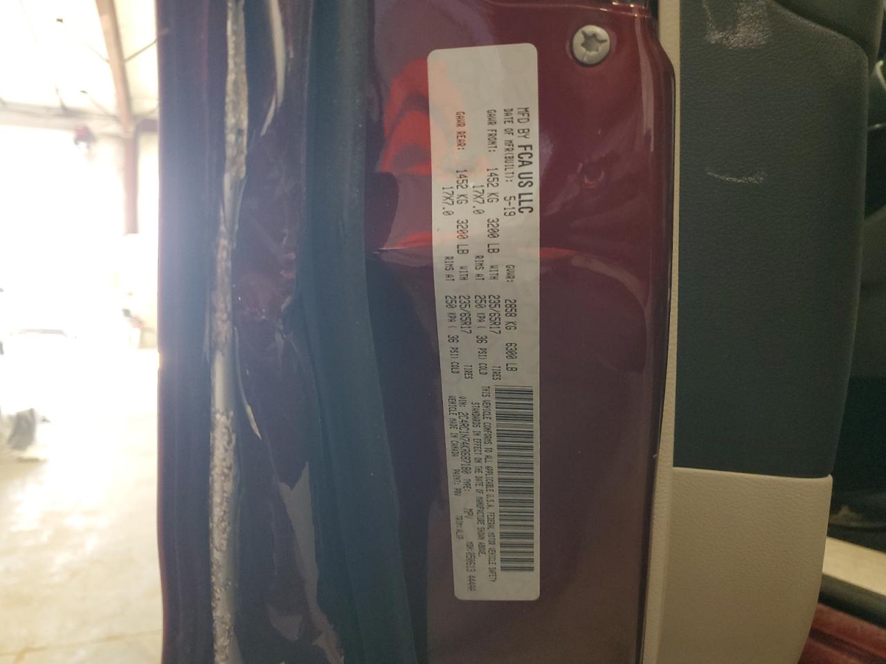 2019 Chrysler Pacifica Hybrid Limited VIN: 2C4RC1N74KR687180 Lot: 90033755