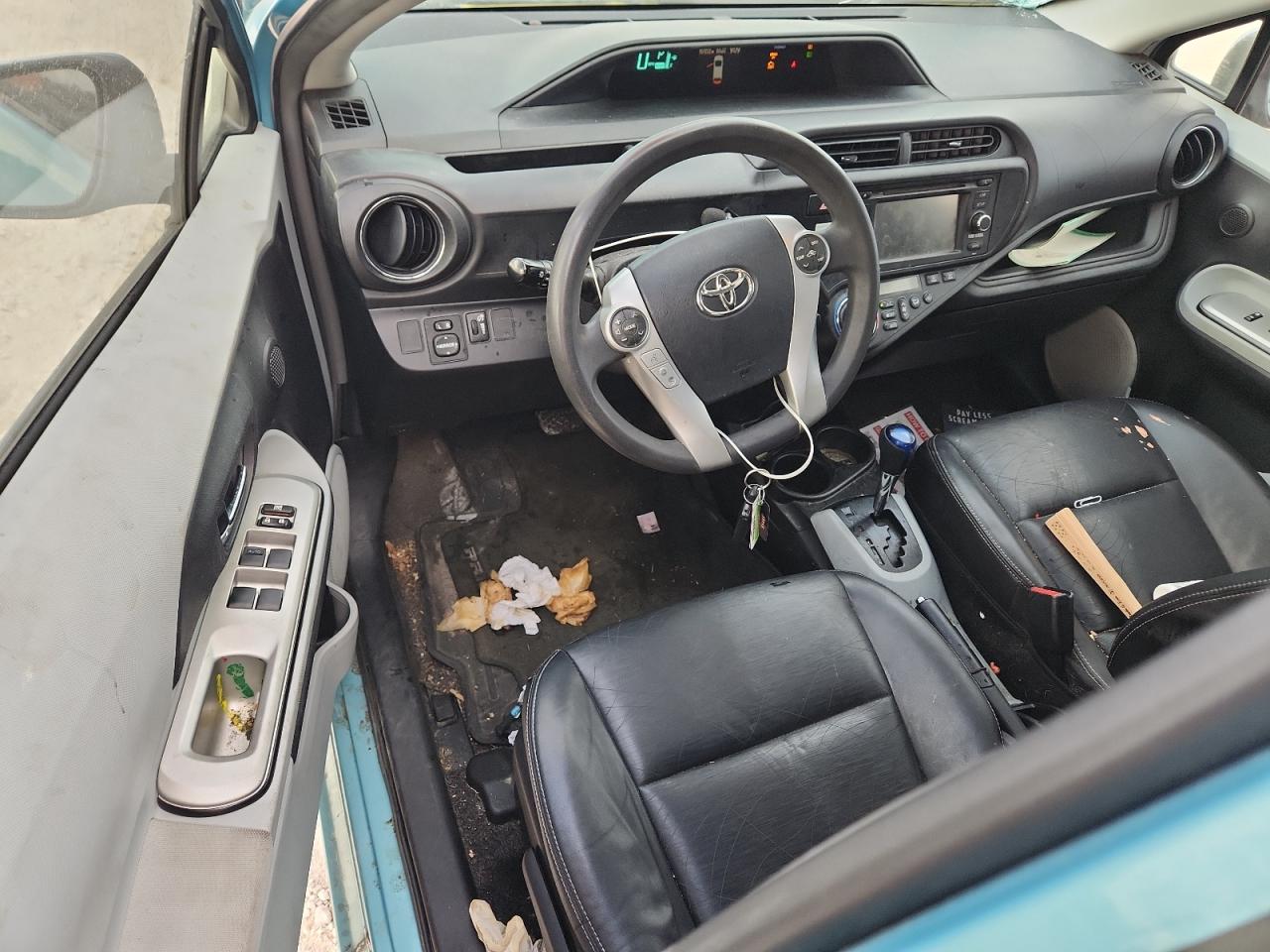 2012 Toyota Prius C VIN: JTDKDTB30C1000536 Lot: 87118625