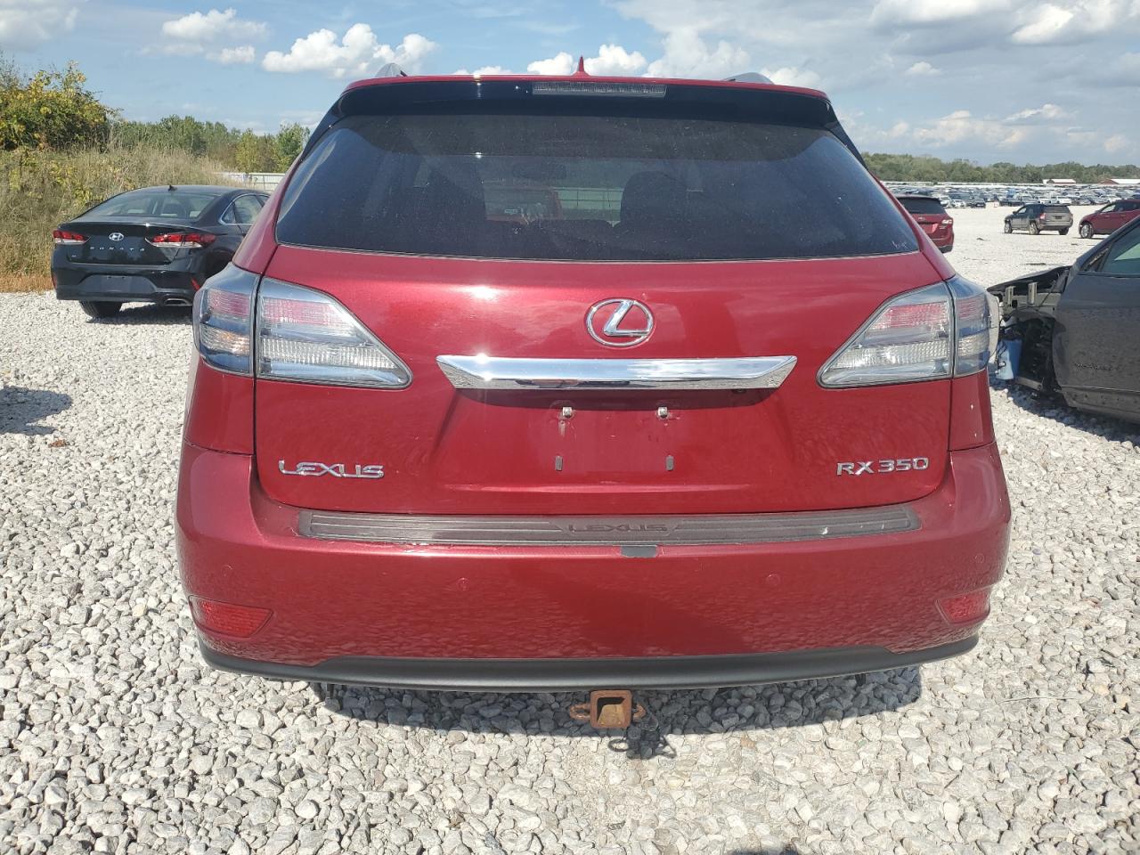 2010 Lexus Rx 350 VIN: 2T2BK1BA9AC021155 Lot: 84865535