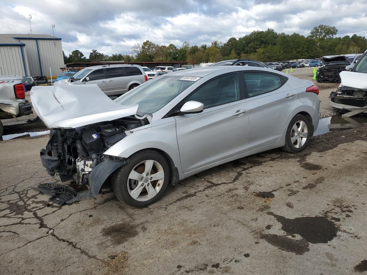 2013 Hyundai Elantra Gls VIN: KMHDH4AE8DU652516 Lot: 90067835