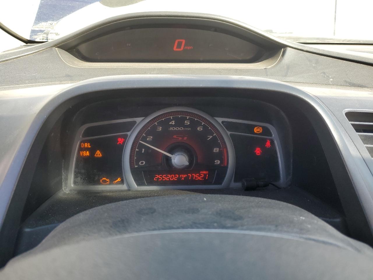 2007 Honda Civic Si VIN: 2HGFG21537H705698 Lot: 82176435