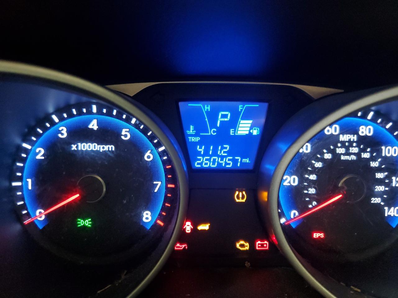 2013 Hyundai Tucson Gls VIN: KM8JUCAC6DU556536 Lot: 82382335