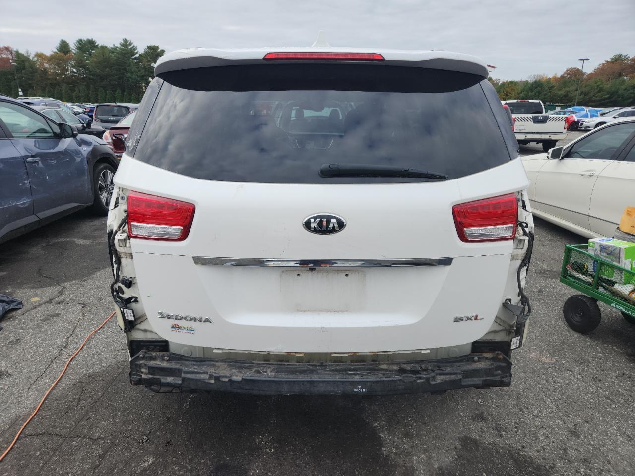 2016 Kia Sedona Sxl VIN: KNDME5C11G6157449 Lot: 89486095