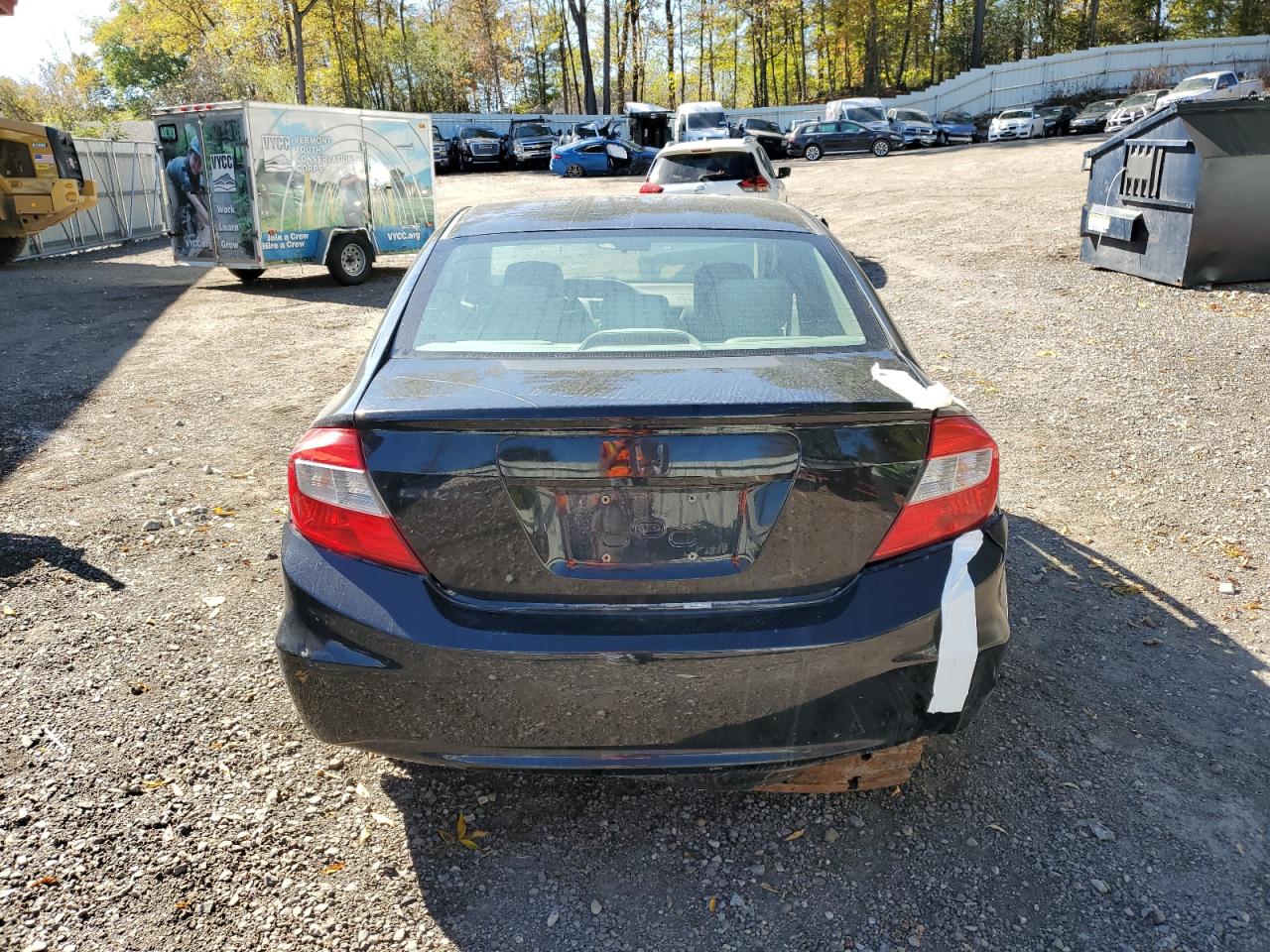 2012 Honda Civic Lx VIN: 2HGFB2F55CH320838 Lot: 81967825