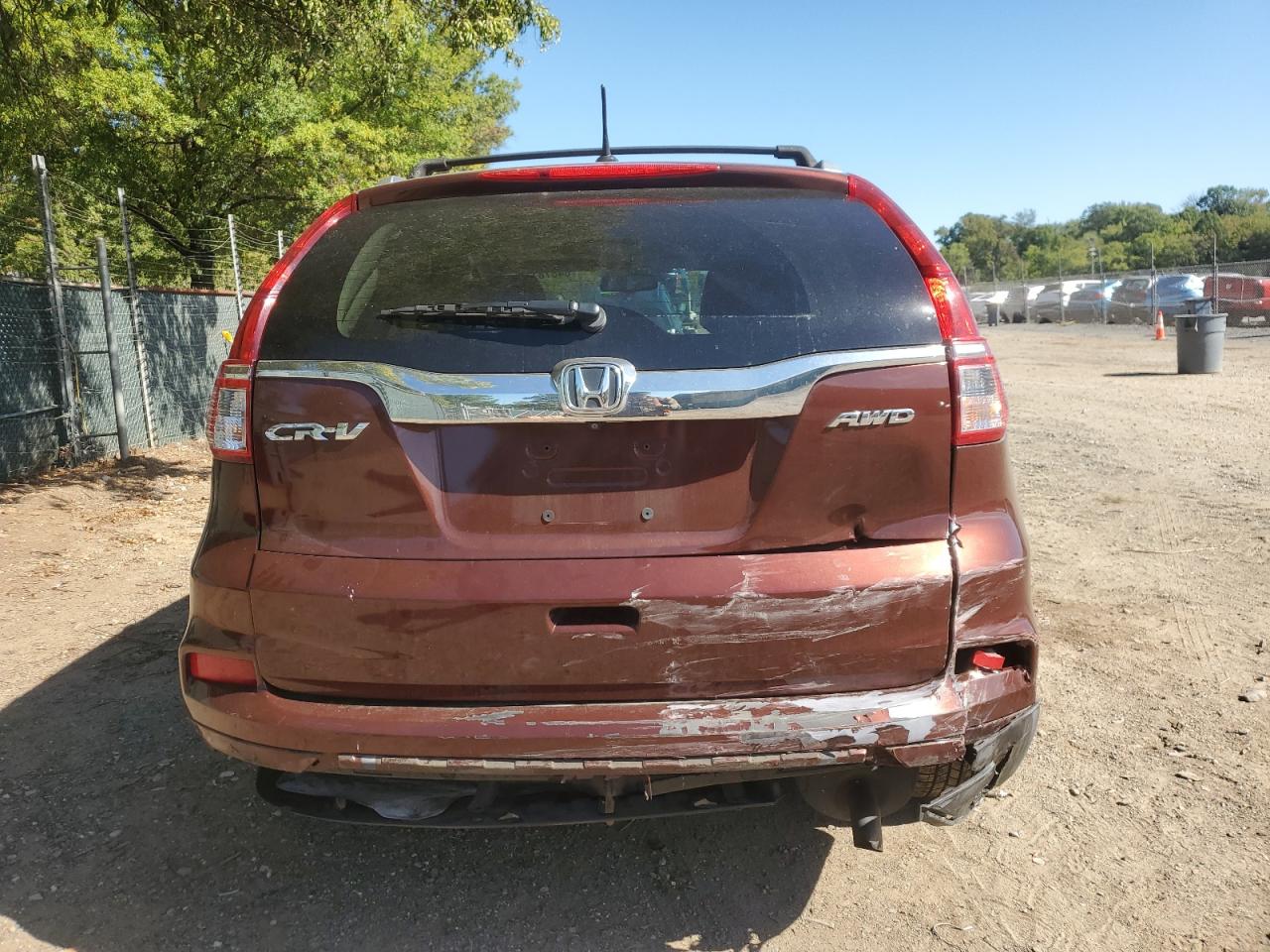 2015 Honda Cr-V Exl VIN: 2HKRM4H74FH682316 Lot: 84878145