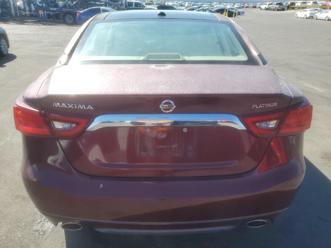 2016 Nissan Maxima 3.5S VIN: 1N4AA6AP0GC404706 Lot: 86258875