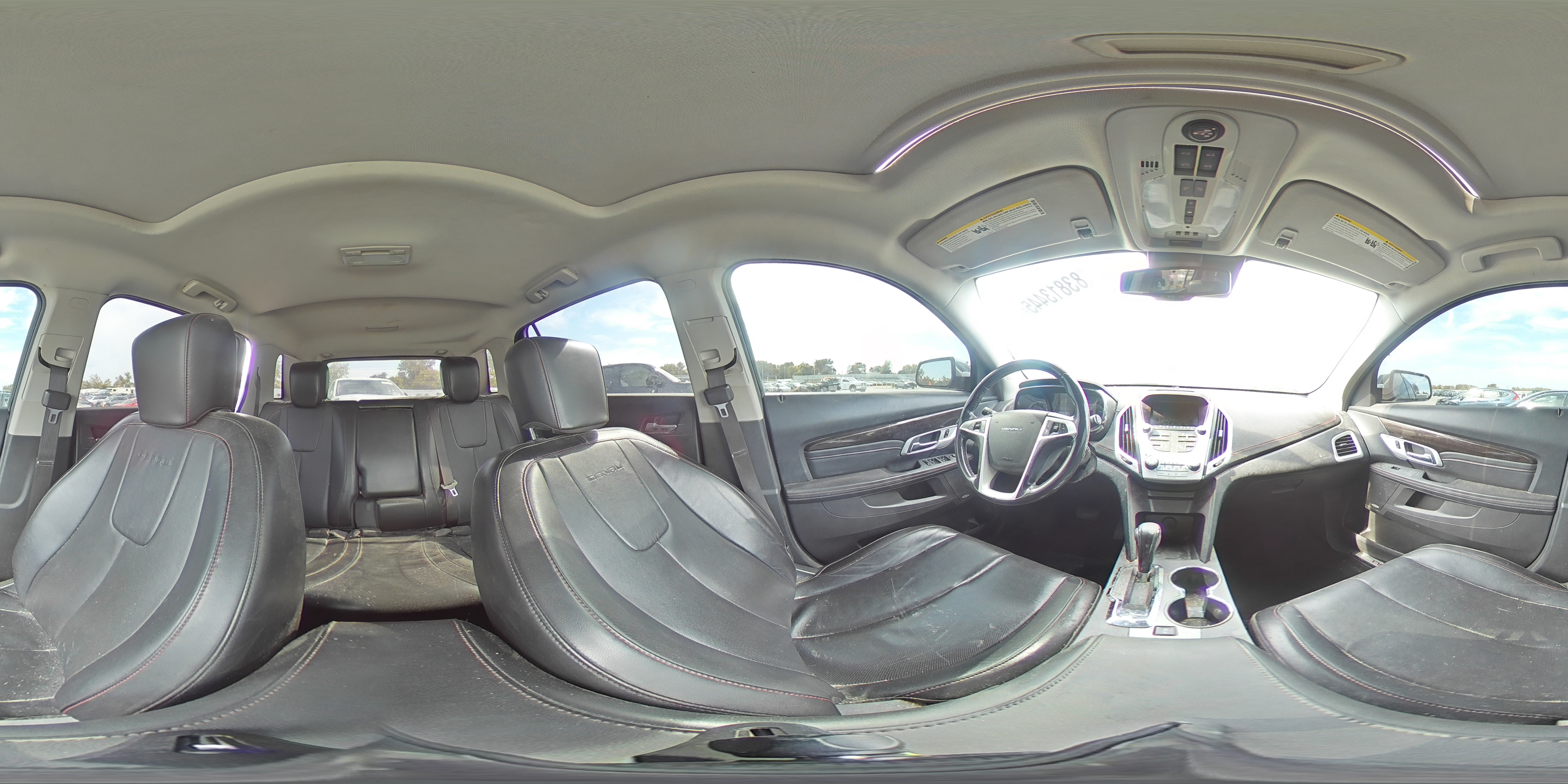 2013 GMC Terrain Denali VIN: 2GKFLZE37D6129587 Lot: 83813445