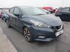 2017 NISSAN MICRA TEKNA IG-T  for sale at Copart CHESTER