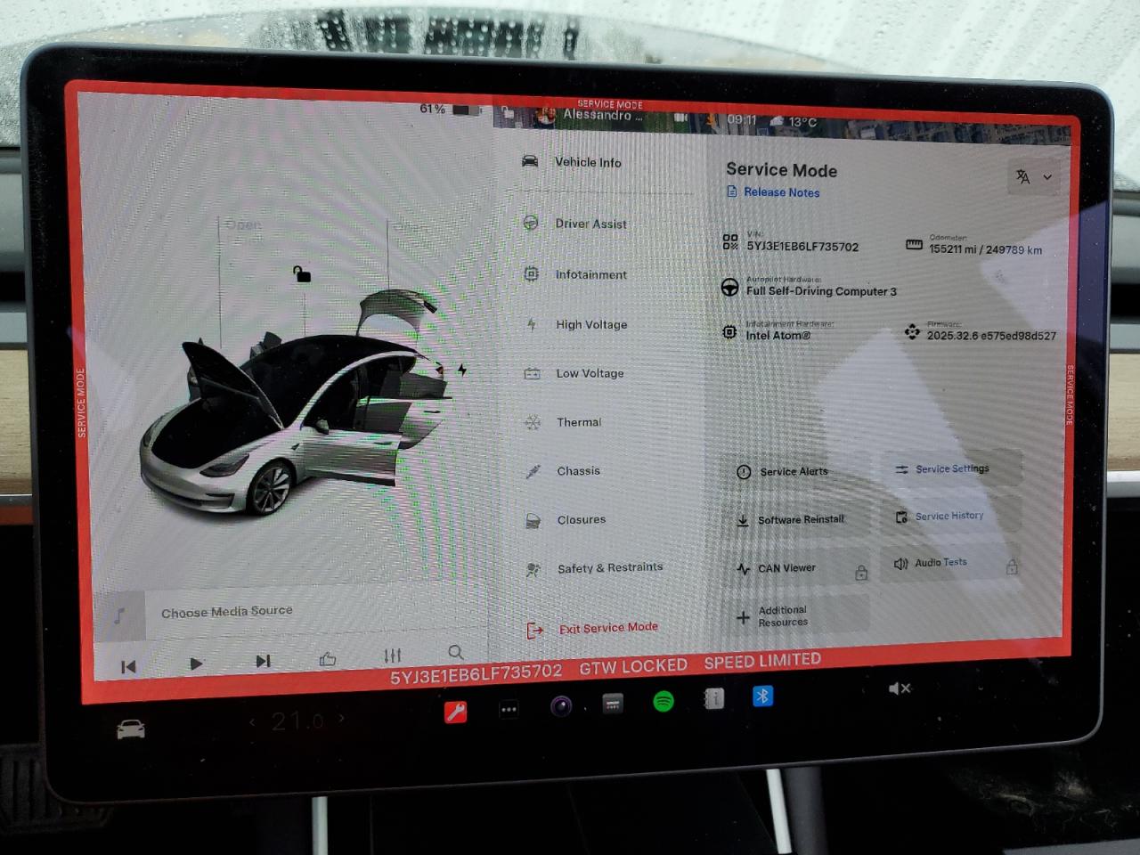 2020 Tesla Model 3 VIN: 5YJ3E1EB6LF735702 Lot: 86524175