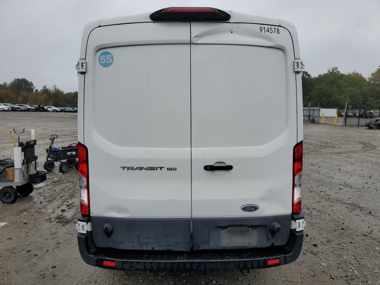 2019 Ford Transit T-150 VIN: 1FTYE2CMXKKB50459 Lot: 86434245