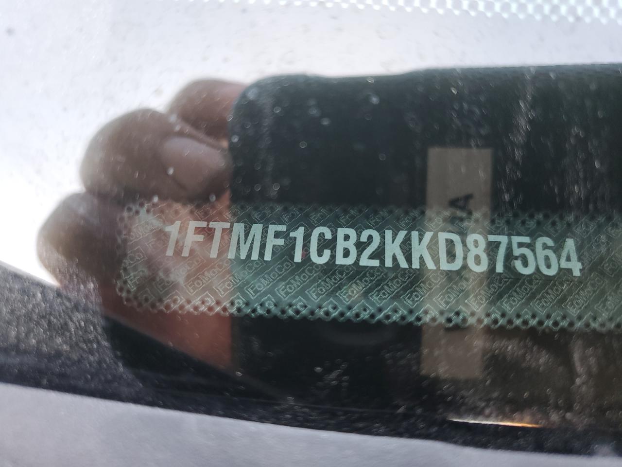 2019 Ford F150 VIN: 1FTMF1CB2KKD87564 Lot: 81998605