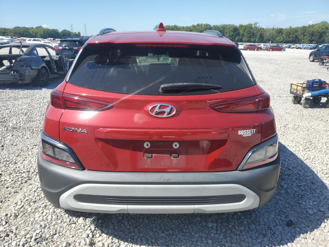 2022 Hyundai Kona Sel VIN: KM8K62AB7NU802317 Lot: 84221905