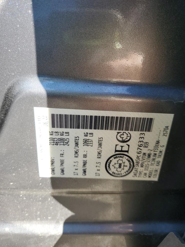 2023 Nissan Rogue S VIN: 5N1AT3AB5PC676333 Lot: 81553655