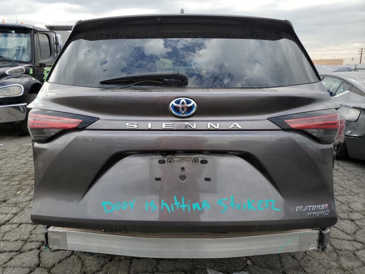 2023 Toyota Sienna Limited VIN: 5TDERKECXPS170190 Lot: 85756165