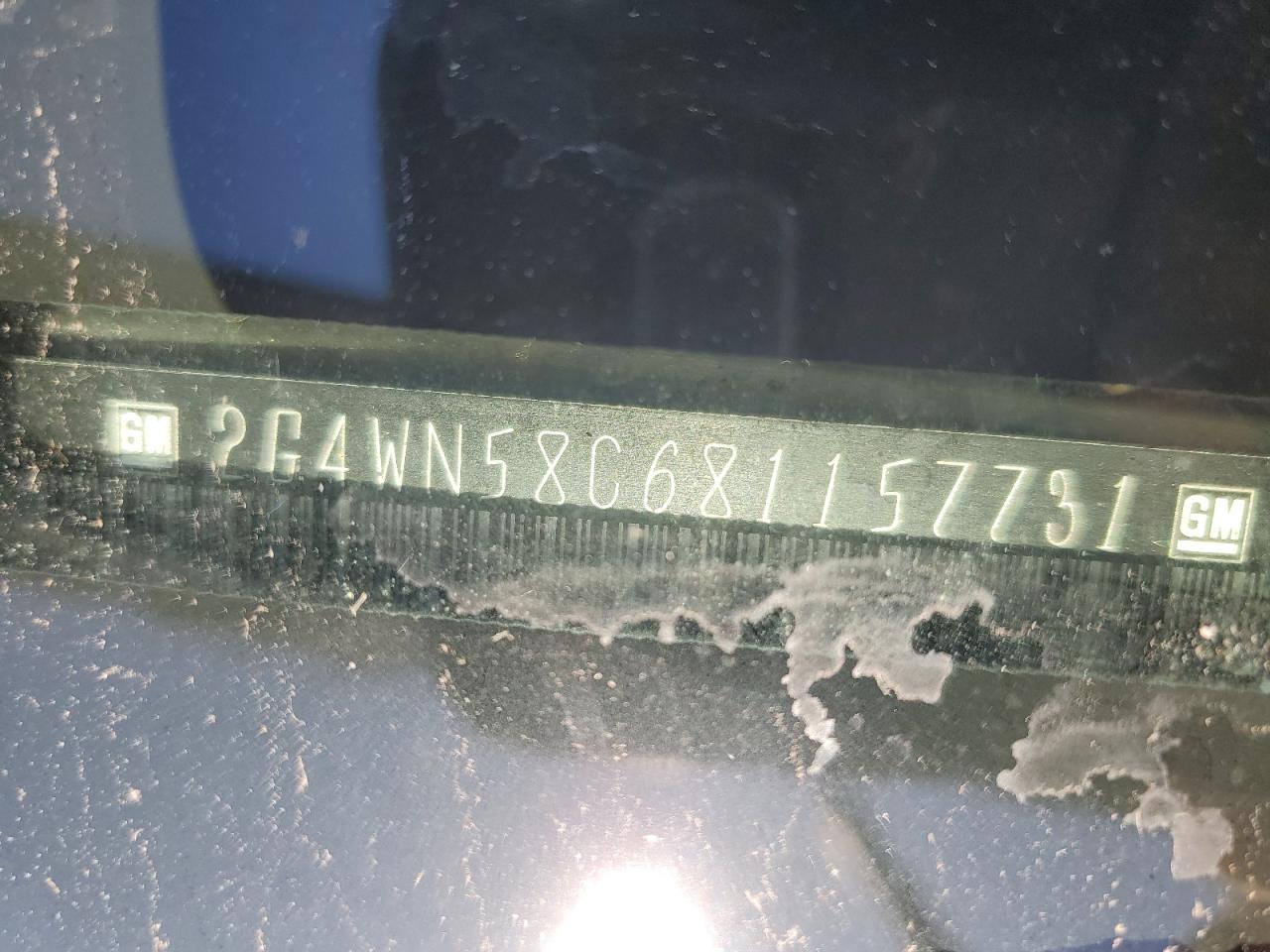 2008 Buick Lacrosse Super Series VIN: 2G4WN58C681157731 Lot: 82601335