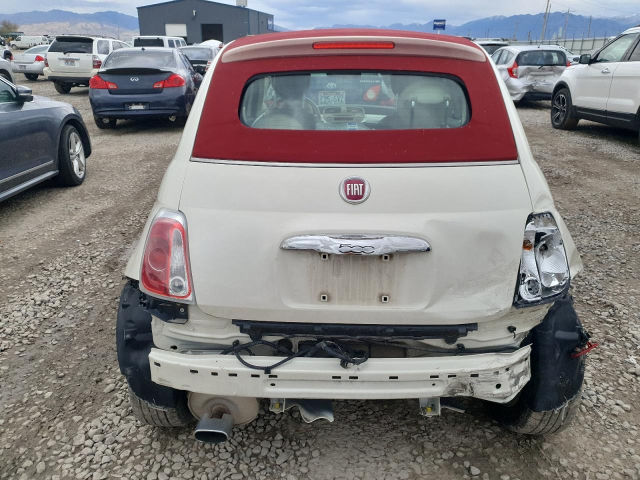 2013 Fiat 500 Lounge VIN: 3C3CFFER2DT512765 Lot: 82490535
