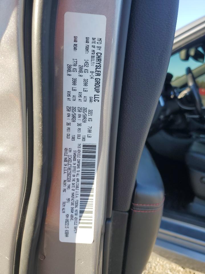 2014 Dodge Durango R/T VIN: 1C4SDJCT0EC562320 Lot: 90706845