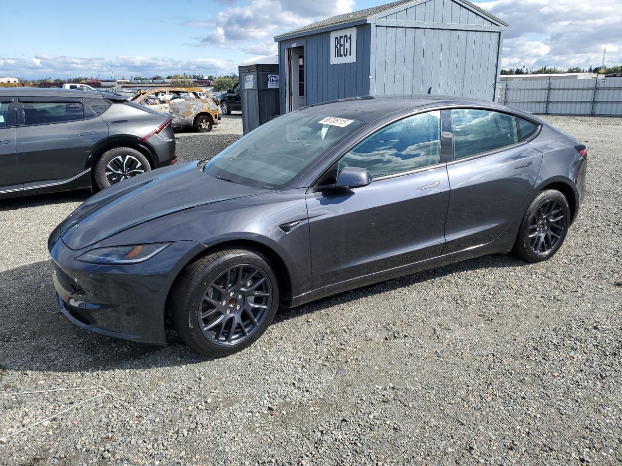 2024 Tesla Model 3 grey null electric 5YJ3E1EAXRF724234 photo #1